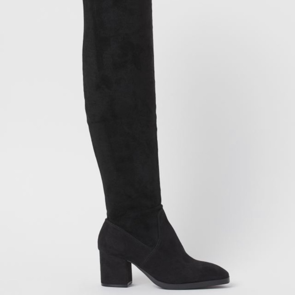 H&M thigh high boots